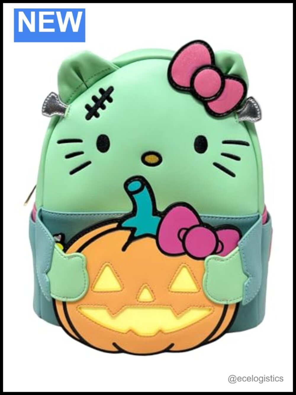 Loungefly Hello Kitty Halloween Cosplay Faux Leather Double Strap Shoulder Bag